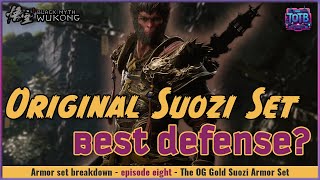 Black Myth: Wukong Armor Set Breakdown | The Original Gold Suozi Armor | The Best Defensive Armor?