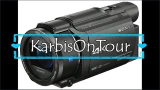 Sony FDR AX53 - Unser neues Spielzeug, ein Ultra HD Camcorder - Unboxing - KarbisOnTour