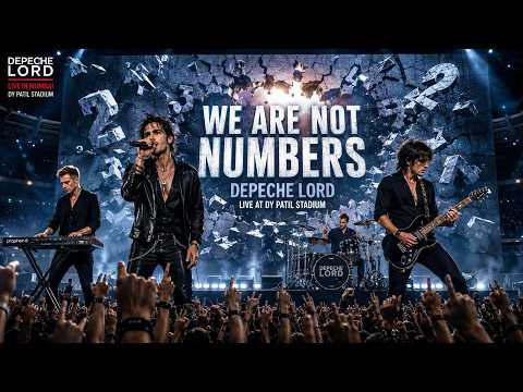 Depeche Lord – We Are Not Numbers (World Tour 2026 Mumbai DY Patil Stadium)
