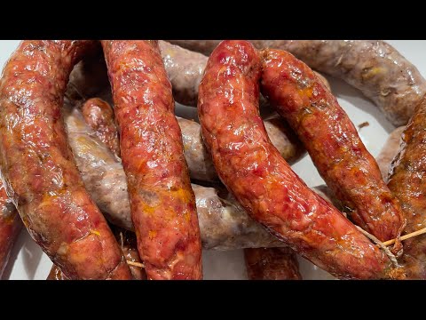 Немецкая домашняя колбаса от Николая/ sehr leckere hausgemachte deutsche Wurst von Nikolai 
