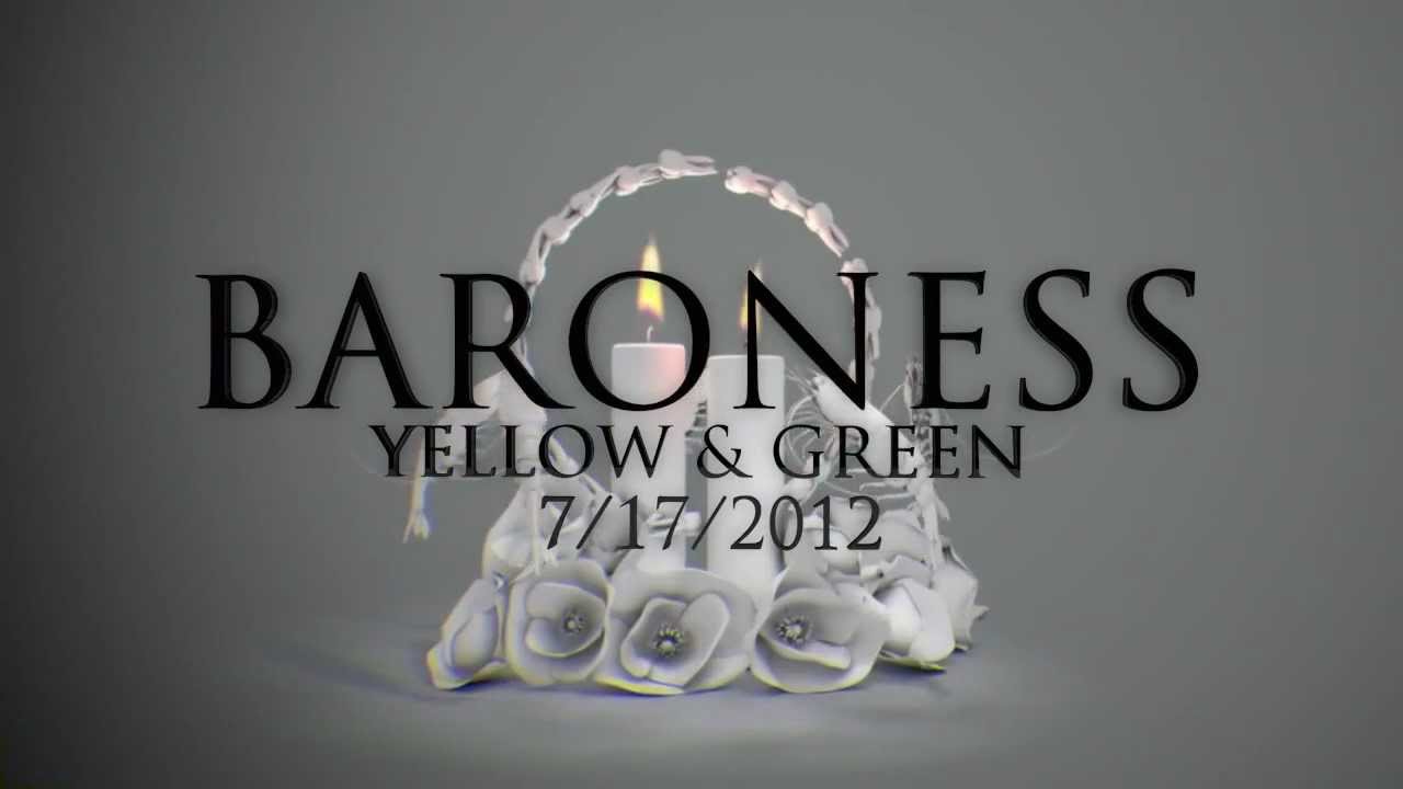 BARONESS - 'Yellow & Green' Album Teaser - YouTube
