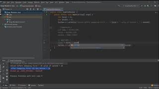 Swap two numbers in Java Interview Question
