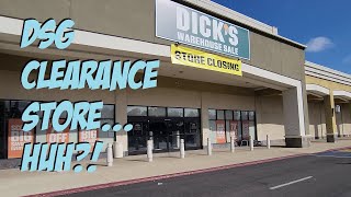 Dick's Sporting Goods Clearance Store!