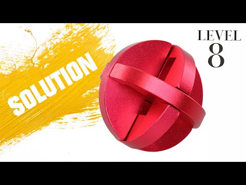 Phantom a metal puzzle from Puzzle Master - Solution