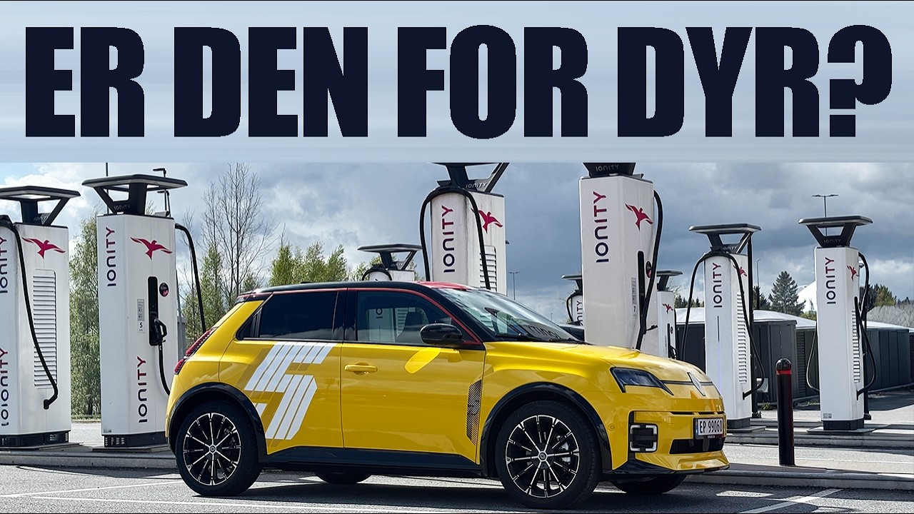 Renault 5 | Rekkeviddetest i 80, 100 og 120km/t + FØRSTE KJØREINNTRYKK