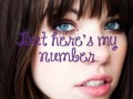 Carly Rae Jepsen Call Me Maybe Lyrics On Screen