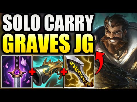 HOW TO PLAY GRAVES JUNGLE & EASILY SOLO CARRY YOUR GAMES!