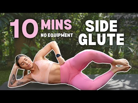 10 Min Side Booty Workout | Vocal Instructions for correct technique // beginner friendly