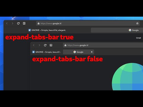 Disable self expanded tab (auto tab resize off) in GNOME Web (Epiphany) browser