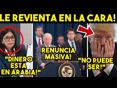 TRUMP HELADO! DESBANDADA EN EU, SE CAE ACUSACION. VENEZUELA ENCUENTRA LANA EN ARABIA. HOY