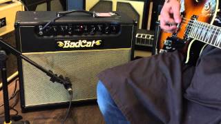 Video thumbnail for Strings Shop Review : Badcat Hotcat 30R combo + Duesenberg 59er Guitar by Strings Shop