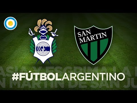 Gol de Barceló e/c - Gimnasia 2-0 San Martín SJ - Fecha 29 - Torneo de la Independencia