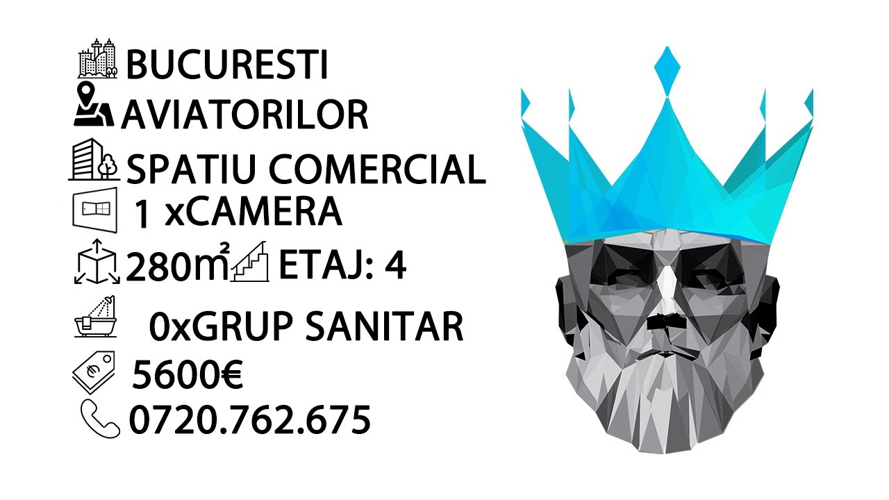Tur video Aviatorilor | Charles de Gaulle| Spatiu Birou / Comercial Open Space | Rooftop