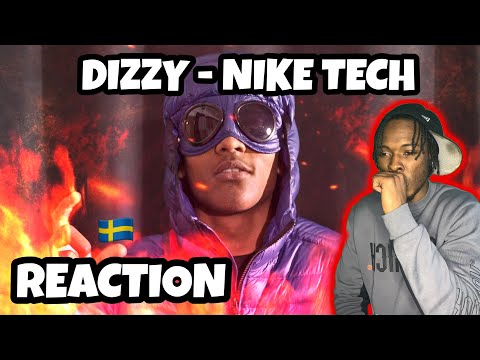 AMERICAN REACTS TO SWEDISH RAP! Dizzy - Nike Tech (ENGLISH SUBTITLES)