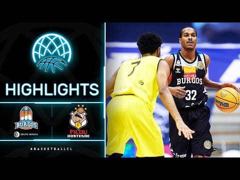 Hereda San Pablo Burgos v Filou Oostende - Highlights | Basketball Champions League 2020/21