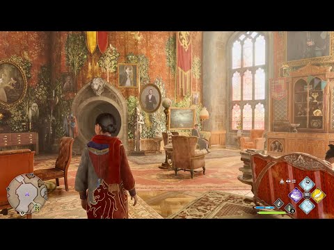 Hogwarts Legacy Griffindor Commonroom Tour 4K