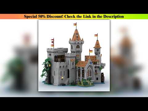 Discount Medieval castle small particles MOC-160407 house construction series assembly educational•