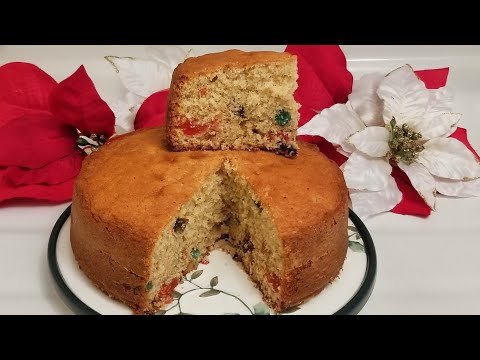 The Perfect Light Fruit Cake//Sam's Gifted Hands