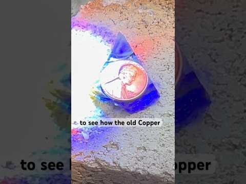 Melting glass and copper penny together with Solar Death Ray #artist #jewelry #solar