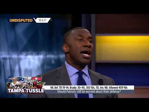 Patriots defeat Buccaneers in Week 5 of 2017 18 NFL season   Skip and Shannon react   UNDISPUTED