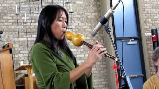 Suzanne Teng & Gilbert Levy World Flute Demonstration: Chinese Hulusi (3 of 8)