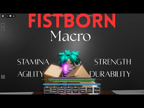 [FISTBORN] *Updated MACRO TUTORIAL ( AUTO, UNLIMITED )