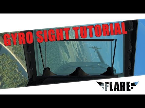 Gyro Gunsight Tutorial - IL2 BoBP Spitfire