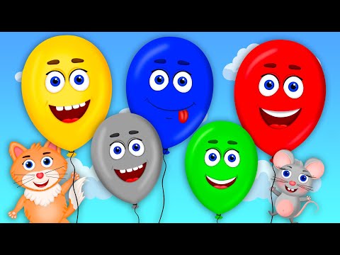 Kolorowe baloniki i zwierzątka – Piosenki dla Dzieci – Z Miłości do Dzieci