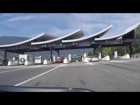 France by Autoroute - A41 - Chambery - northbound