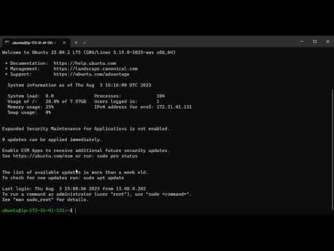 How to Access an AWS EC2 Instance through Windows Command Prompt || EC2 Instance in Command Prompt