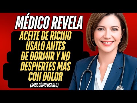 Usa aceite de ricino antes de dormir por 7 días y  sem silencio