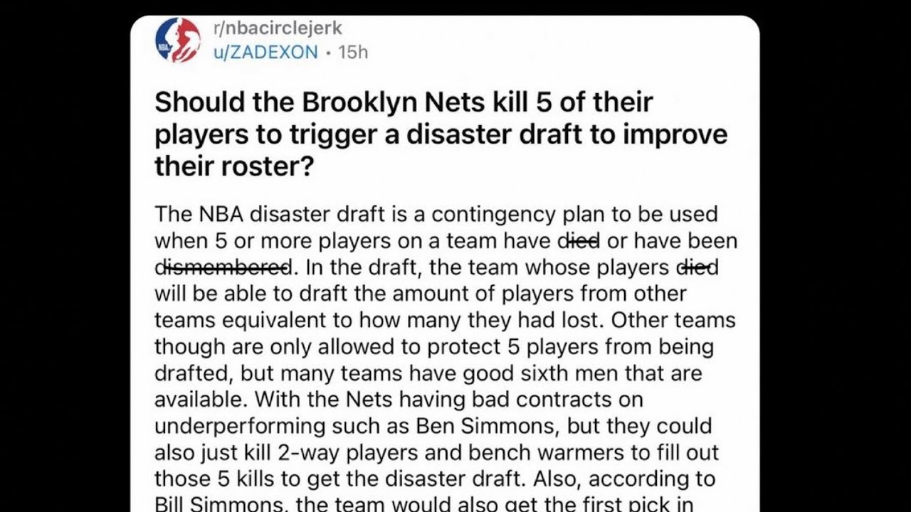 The Most Insane NBA Take I've Ever Seen