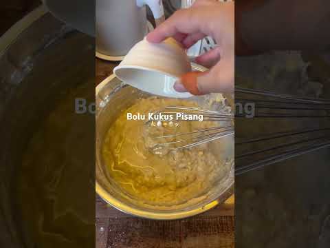 Bolu Kukus Pisang #resepsimple #resepbolukukus #resepbolukukuspisang #bolukukus #bolukukuspisang