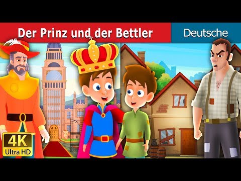 Der Prinz und der Bettler  | The Prince and Pauper story in German| @GermanFairyTales