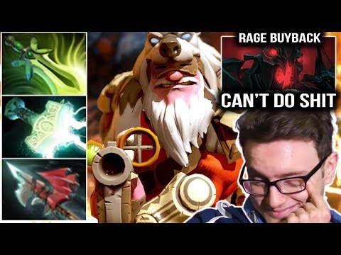 Miracle- Sniper Made SF Enemy Rage - Dota 2