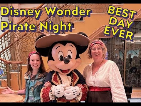 Thumbnail for Disney Wonder, Disney Cruise,  Day 3, Port Day in Hobart and Pirate Night, January 2025