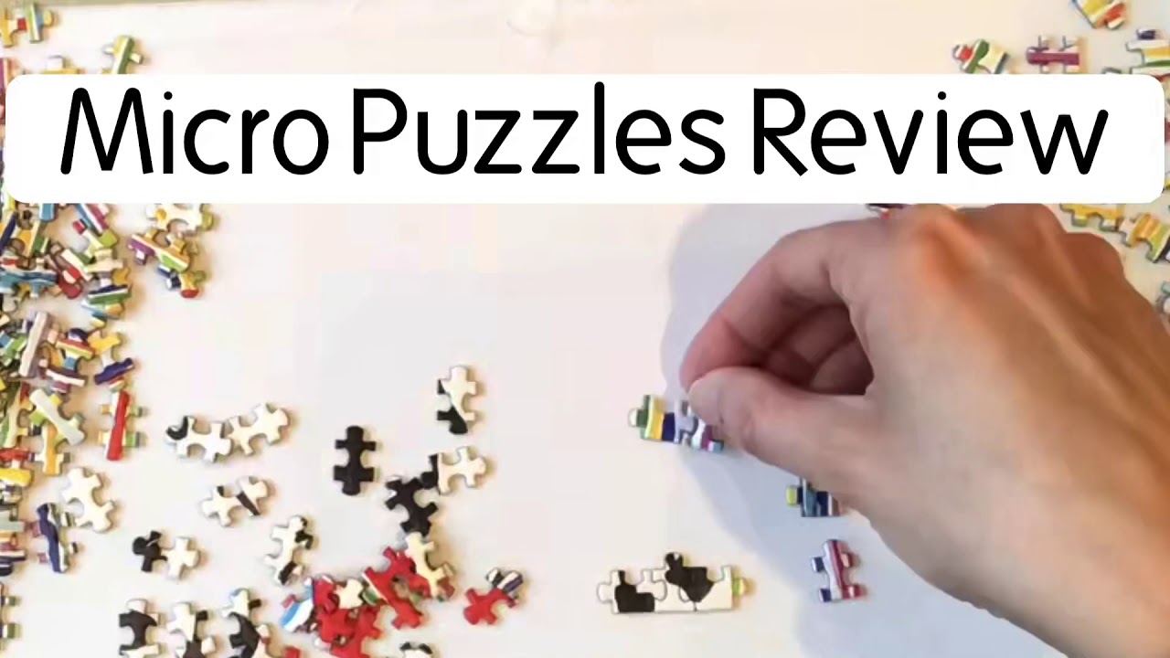 Jigsaw Puzzle Review: Micro Puzzles Rainbow Rain