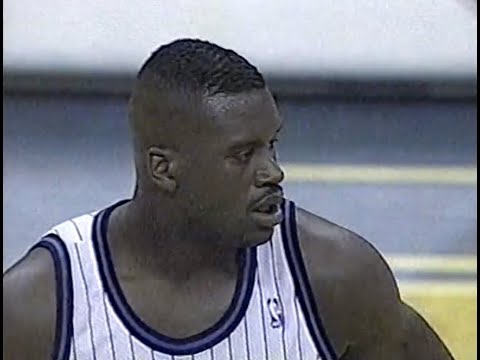 1995 Orlando Magic vs New York Knicks - February 28, 1995 - Shaq Ewing Penny Hardaway