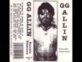 GG Allin - Suicide Sessions