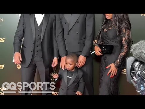 Lamine Yamal & Family at the Ballon d'Or Red Carpet