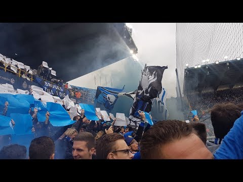 Sfeer voor Club Brugge-AA Gent 01-10-2017