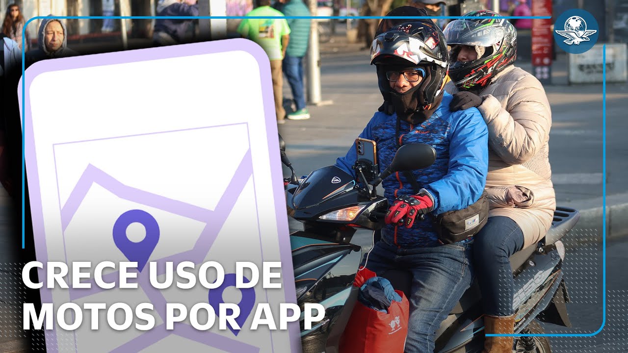 Pese a prohibición, motos por app ganan terreno