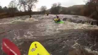 preview picture of video '9/11/14 - WLCC and friends kayaking the River Nith'