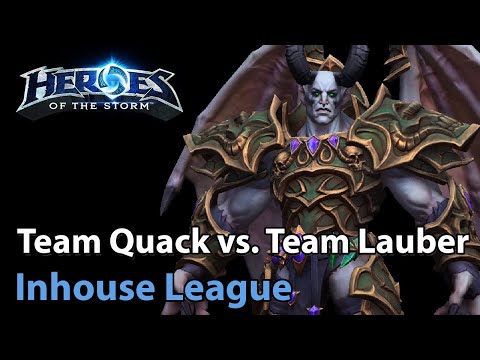 ► Team QuackNiix vs. Team Lauber - Inhouse League Groupstage - Heroes of the Storm Esports