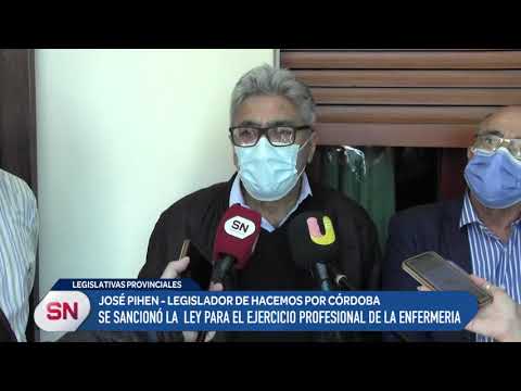 JOSE PIHEN RESALTÓ LA LEY QUE REGULA EL EJERCICIO DE LA ENFERMERÍA EN LA PROVINCIA