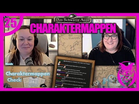 DSA-Talk: Charaktermappen - mit Eevie und Nessie