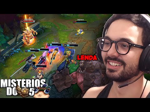 JOGADAS que QUEBRARAM o LEAGUE OF LEGENDS em 2024 - MISTERIOS DO BRONZE 5 - MYLON REACT BRONZIOCRE