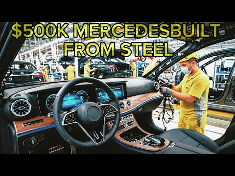 Thumbnail for How a $500,000+ Mercedes Is Built From Scratch | Production Line #productionline #carfactory by Mercedes produc