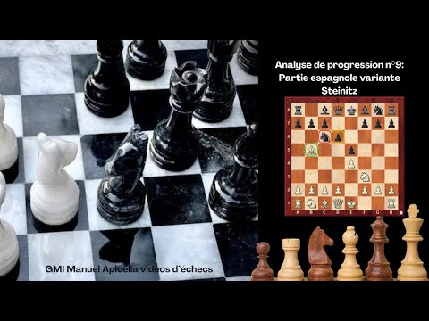 Analyse de progression n°9: Partie espagnole variante Steinitz