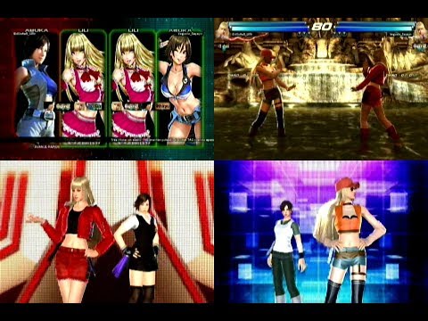02 Lili y Azuka  Vs Lili y Asuka  - Tekken tag Tournament 2 Ps3